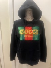 Gucci Dapper Dan Black Hoodie Size Medium