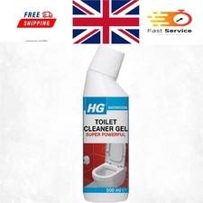 HG Toilet Cleaner Gel Super Powerful Super Powerful 500ml Cleans Toilet Bowl Uk 19.98 per litre
