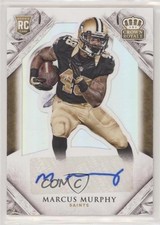 2015 Panini Crown Royale Rookie Signature Silver 18/99 Marcus Murphy Auto 0c2