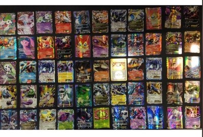 Pokemon Card Lot 100 OFFICIAL TCG Cards + Ultra Rare | VMAX GX EX VSTAR OR V!