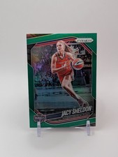 Panini Green Prizm Jacy Sheldon Washington Mystics #113 WNBA 2025 Card