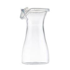 Tablecraft 10716 19 oz Clear Plastic Carafe with Lid