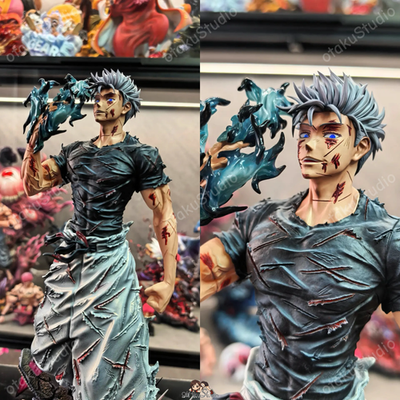 価格変更　ヴィンテージ　彫刻 「BODY&SOUL」オースティン・プロダクション Heroe Collectibles – Satoru Gojo (Shinjuku Showdown Arc) – Resin