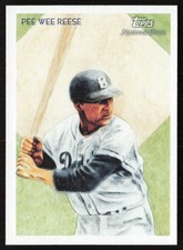 2010 Topps National Chicle Pee Wee Reese #228 Brooklyn Dodgers