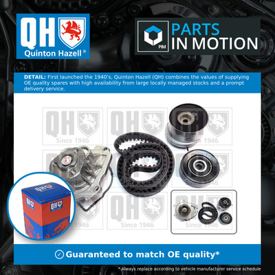 Timing Belt & Water Pump Kit fits OPEL VECTRA C 1.8 05 to 08 Z18XER Set QH New