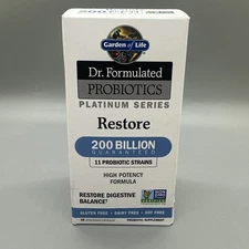 Garden of Life Dr. Formulated Probiotics Platinum Restore 200 Billion - 28 Caps