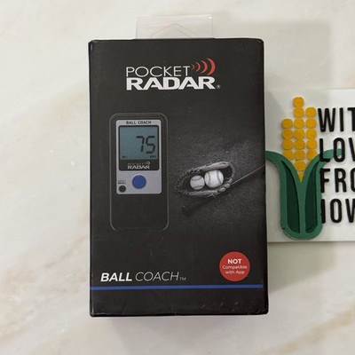 POCKET RADAR PR1000-BC Ball Coach Pro-Level Speed Training Tool BALL SPEED -Case