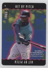 1996 Collector's Choice You Make the Play Ken Griffey Jr (Hit by Pitch) HOF 1fk8