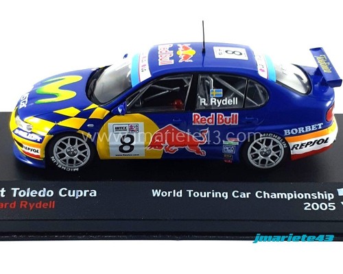 Seat Toledo Cupra #8 R. Rydell WTCC 2005 1:43 - Foto 3 di 5