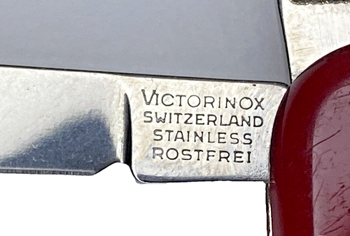 Victorinox Rostfrei Swiss army Folding Knife blade nail-file scissor Key- loop - Picture 3 of 10