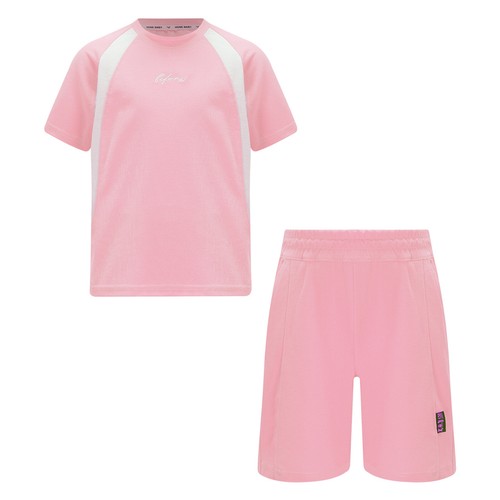 Conjunto de dos piezas unisex para niños informal conjunto deportivo letras bordado ropa deportiva - Imagen 32 de 53