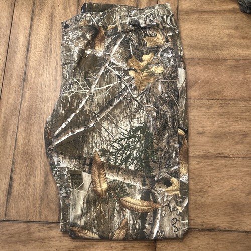 Realtree Edge Camouflage Cargo Hunting Pants Men’s XXL 44-46 Adjustable Waist