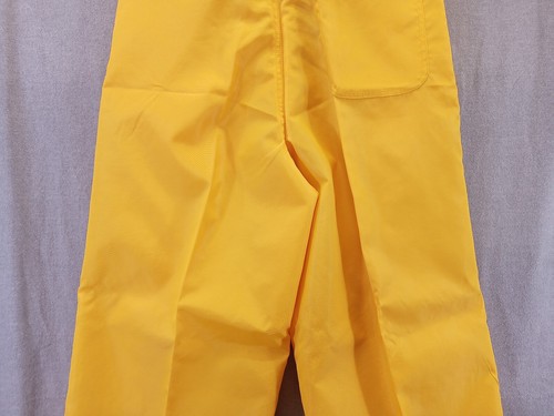 SporTrax rain pants Boy 16 bright yellow Pockets straight leg ATV motorcycle - Picture 19 of 22