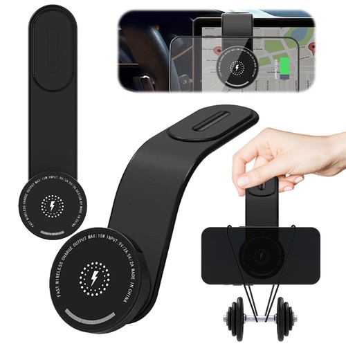 For MagSafe Wireless Charger Magnetic Car Phone Holder Phone Stand for iPhone - Zdjęcie 2 z 12
