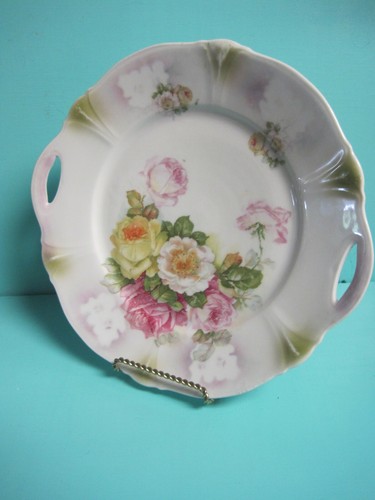 Beyreuth Bavaria Porzellan Sammlerstück Blumen Gobelin Teller Germany - Bild 1 von 11