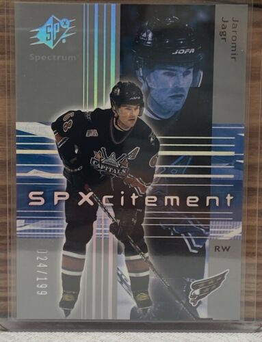 2002-03 SPx SPECTRUM SILVER #100 Jaromir Jagr /199 - 第 1/2 張圖片