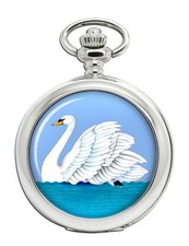 Swan Pocket Watch