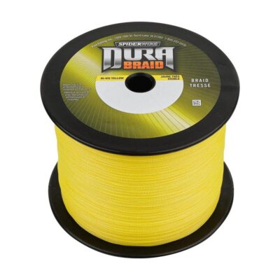 SpiderWire DuraBraid Braided Fishing Line, Hi-Vis Yellow, 40lb - 3000yd |  eBay