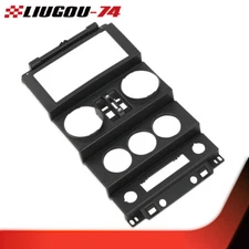 Fit For 2007-2010 Jeep Wrangler 4-Door Instrument Panel Dash Center Bezel Trim