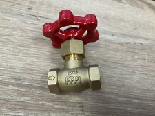Fppi Manual Brass Globe Valve 300PSI 1/4" Tri-port