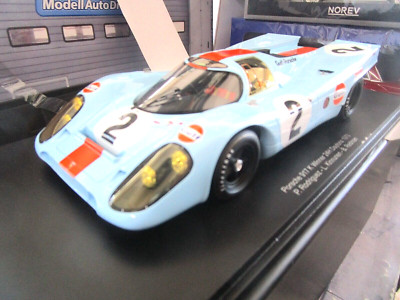 PORSCHE 917 K 24h Daytona Winner 1970 Gulf #2 Rodriguez Kinnunen Redm Spark 1:18