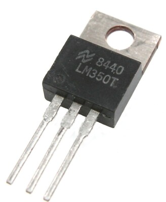 LM350T, 3.0A, Adjustable Output, Positive Regulator - Lot of 3