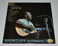 JOSH WHITE: At Town Hall LP record Mercury
