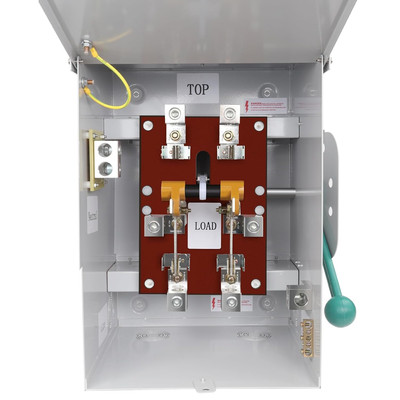 200A Generator Transfer Switch,48000W General-Duty Double-Throw Safety Switch,12