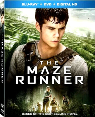 $30 (2) Used Blu Ray DVD Titles ''The Maze Runner'' & ''Sherlock Holmes'' ACTION HIT