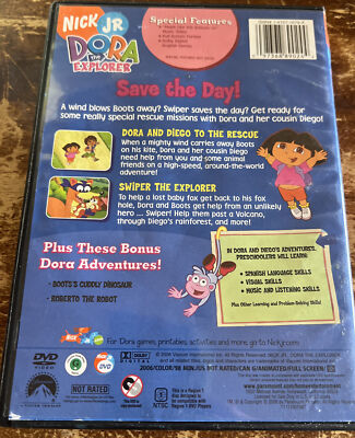 やまとなでしこ DVD Dora the Explorer - Save the Day! - DVD - GOOD 97368890244| eBay