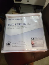 Twin XL Protect A Bed Box Spring Plus - Full Encasement Zip & Lock Bed Bug Proof