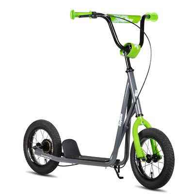 JOYSTAR Kick Scooter Ages 5-9 Years Old 12 Inch V-Brake Adjustable Handlebar