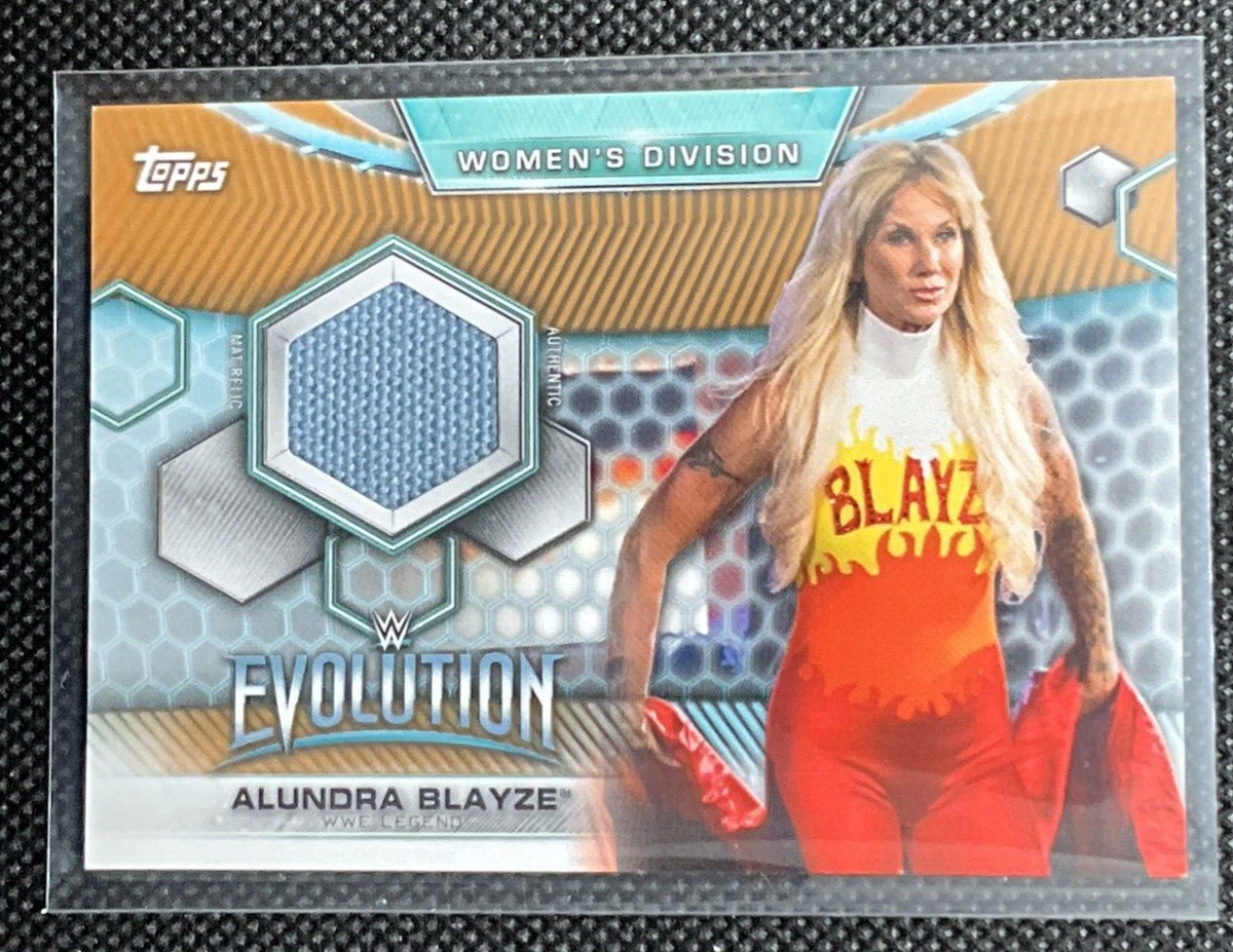 Alundra Blayze MR-MD #18/75 WWE Women's Evolution Mat Relic