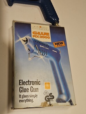 Vintage Steinel GF200 GlueFix 2000 Hot Melt Glue Gun Corded New West Germany