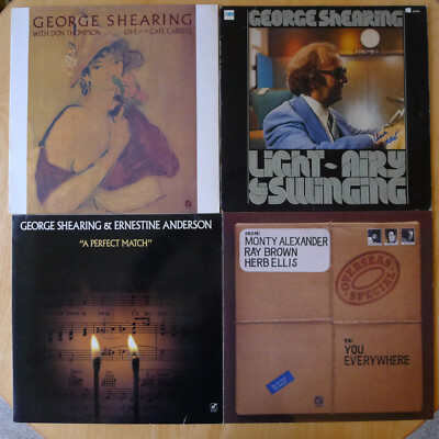 George Shearing - Cafe Carlyle, Ernestine Anderson, Monty Alexander, Vinyl, M-