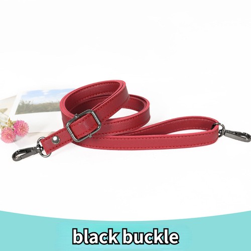 Bag Strap Adjustable Crossbody Strap PU Leather Buckle Belts DIY Replacement - Picture 19 of 29