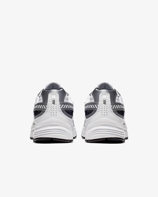 Men Nike Initiator Running Shoes White/Metallic Cool Grey/Obsidian Men Nike Initiator Running Shoes White/Metallic Cool Grey/Obsidian