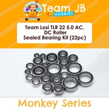 Team Losi TLR 22 5.0 AC, DC Roller - 22 Pcs Rubber Sealed Bearings Kit
