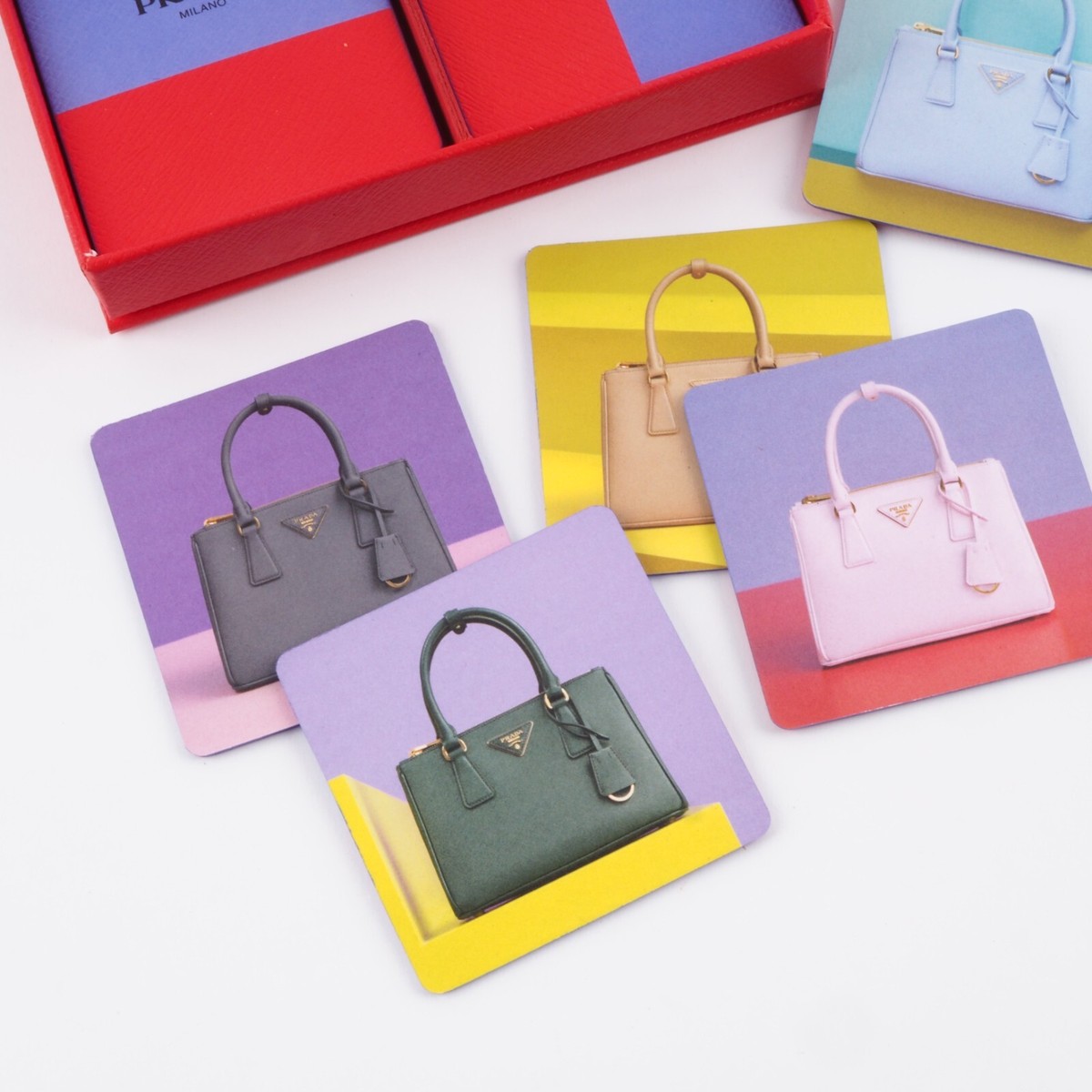 PRADA Memory Game Play Card Set Memory Game Cards Set Boxed PRADA Memory Game Play Card Set Memory Game Cards Set Boxed