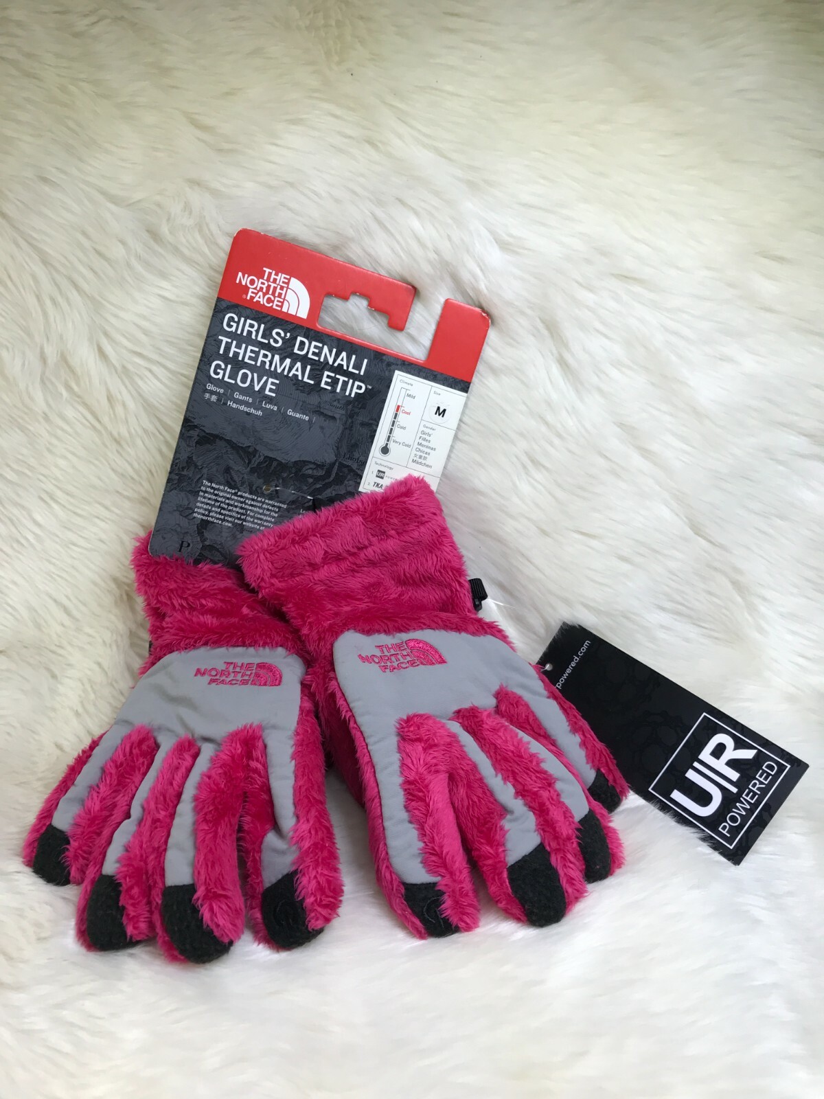 North Face PINK Girls Denali Thermal 
