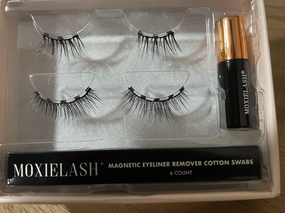 MOXIELASH Essentials Kit Vol 1 - Magnetic Eyelashes & Eyeliner New in Box - Image 3 of 4