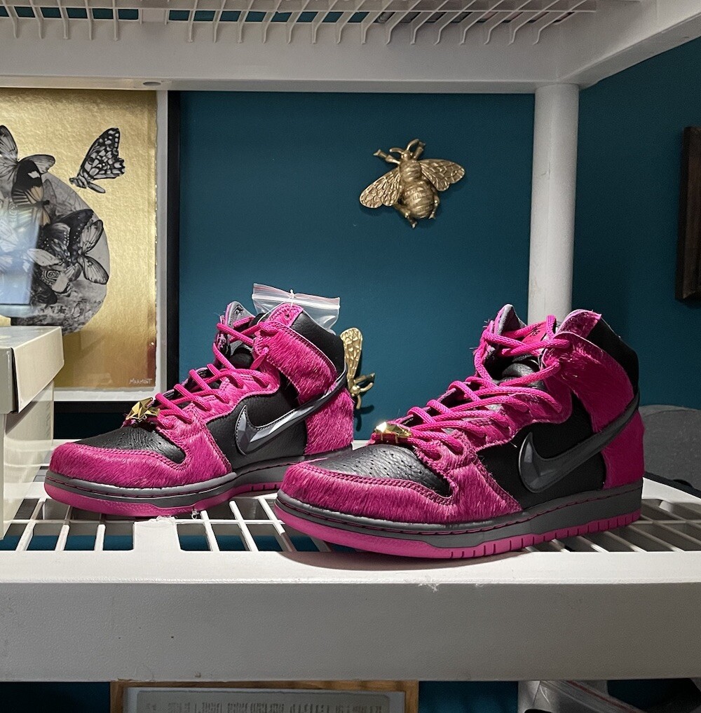 Run The Jewels × Nike SB Dunk High Size 8.5 - Run The Jewels x Nike Dunk SB High 4/20 for sale online