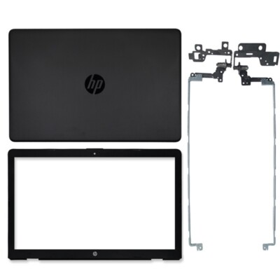 NEW for HP 17-BS 17-AK 17-AY Black LCD Back Cover+Front Bezel+Hinges(L+R)  US