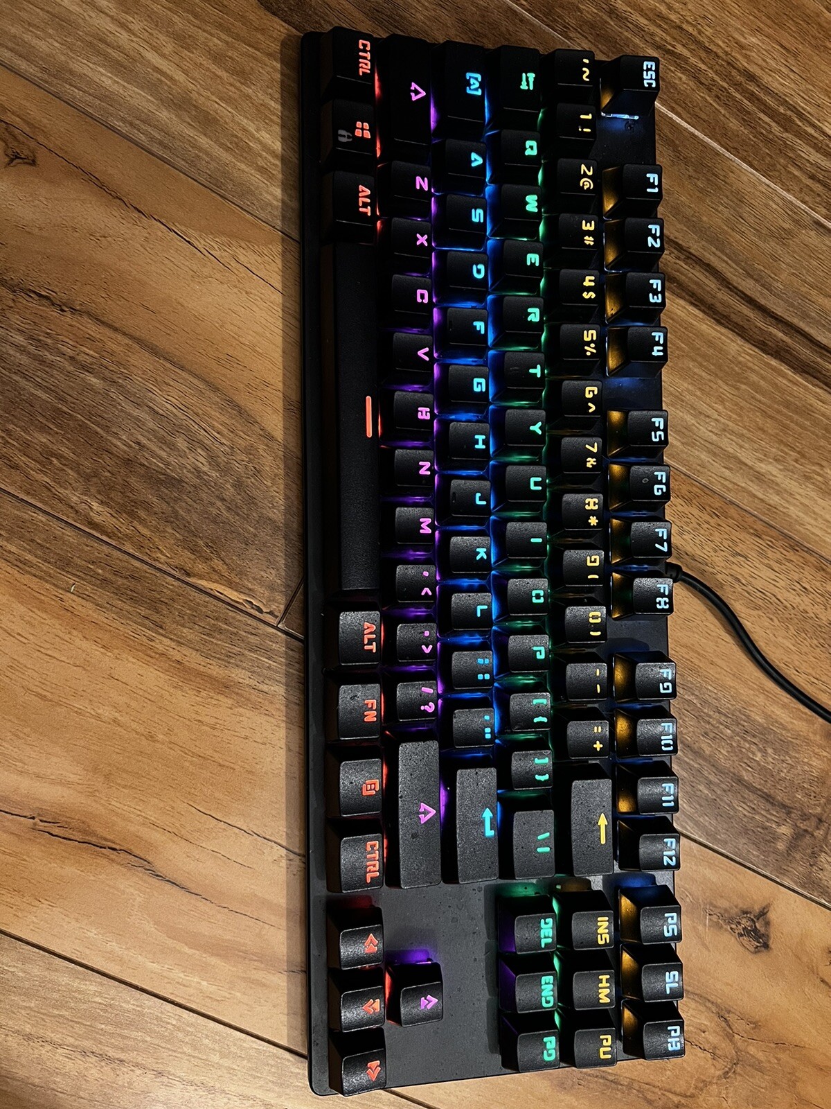 Wired Mechanical Keyboard for Enhanced Typing and Gaming Experience-image