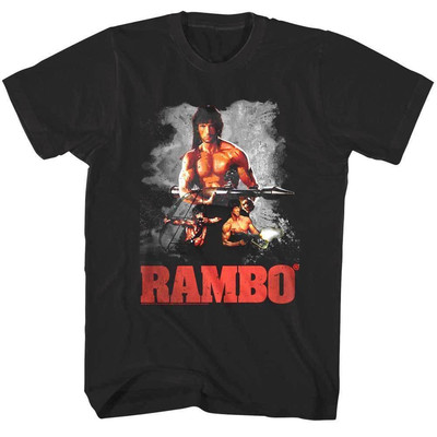 Rambo Triple Threat Men's T Shirt