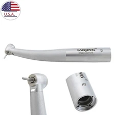 LANJING Dental Mini Head Fiber Optic High Speed Handpiece Fits Kavo Ball Bearing