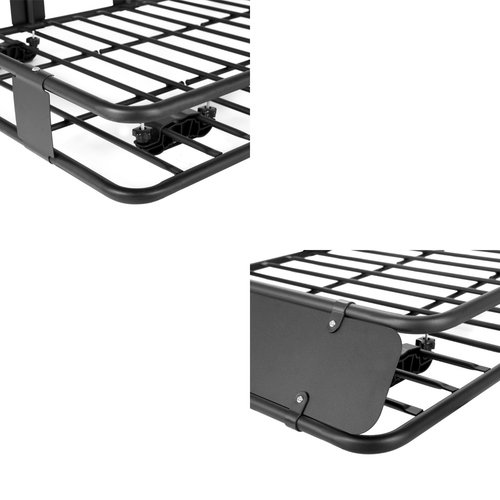 Giantz Universal Car Roof Rack Basket Luggage Vehicle Cargo Carrier 160cm Steel - Picture 9 of 13