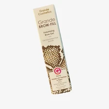 GRANDE BROW-FILL TINTED VOLUMIZING BROW GEL - EBONY (NWB/.14oz)