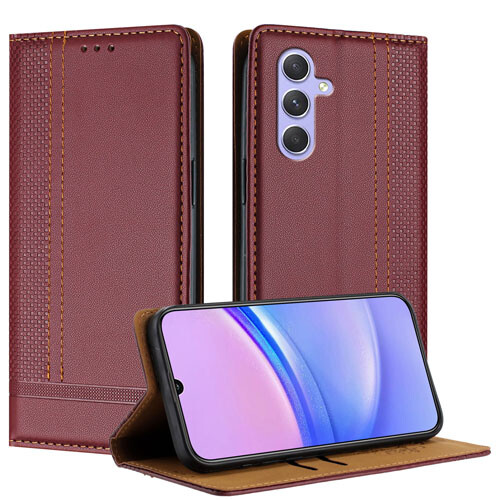 For Samsung Galaxy Z Fold Flip 3 4 5 6 7 Magnetic Case Leather Wallet Cover - Picture 16 of 16