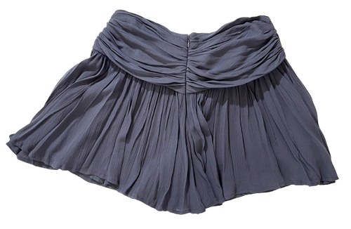 8 FCUK FRENCH CONNECTION Pleated Valerie "Manganese" Skort Blue Gray NWT - Picture 10 of 12